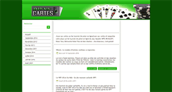 Desktop Screenshot of jouer-aux-cartes.fr
